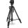 InLine® Stativ für Digitalkameras und Videokameras, Aluminium, schwarz, Höhe max. 1,56m