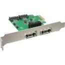 InLine® SATA 6Gb/s Controller Card 2+2 Channel PCIe...
