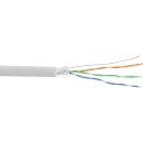 InLine® Telephone Cable 6 wire solid installation 3x2x06mm shielded 25m