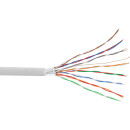 InLine® Telephone Cable 16 wire solid installation 8x2x06mm shielded 25m