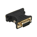 InLine® DVI-A Adapter DVI 24+5 female to HD15 male gold plated