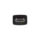 InLine® Micro-USB OTG Adapterkabel, Micro-B Stecker an USB A Buchse, 0,15m