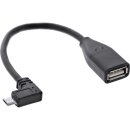 InLine® Micro USB OTG Adapter Cable Micro-B male...