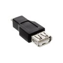 InLine® Micro USB OTG Adapter Micro-B male to USB A...