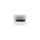 InLine® Micro-USB 2.0 Kabel, USB-A Stecker an Micro-B Stecker, weiß, 1m