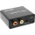 InLine® Audio-Konverter Digital zu Analog, DA-Wandler, Toslink & Cinch Eingang zu Cinch Stereo Ausgang, USB Power