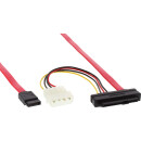 InLine® SAS Cable 29 Pin SFF-8482 + Power to 1x SATA...