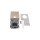 InLine® Wall Plate Cat.6A surface mount 2x RJ45 female RAL9010 white