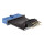 InLine® USB 3.0 to 2.0 Adapter internal USB 3.0 19 Pin to USB 2.0 internal device