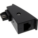 InLine® TAE-F Adapter, TAE-F plug to RJ45 socket,...