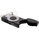 InLine® USB 3.0 Mobile Card Reader mit 2 Laufwerken,...