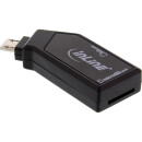 InLine® OTG Mobile Card Reader USB 2.0 for SD and microSD for Android
