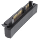 InLine® SATA Adapter Stecker / Buchse, 22pol. (15+7), aufwärts gewinkel