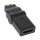 InLine® HDMI Adapter HDMI A female to HDMI C male swing type gold plated