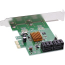 InLine® SATA 6Gb/s Controller with 4 SATA Ports...