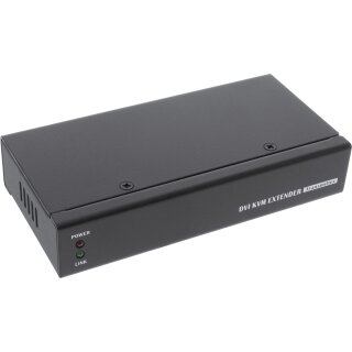 InLine® DVI USB KVM Extender, Verlängerung über UTP, mit Audio, bis 50m