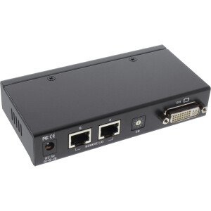 InLine® DVI USB KVM Extender over TP Cable with Audio...