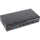 InLine® DVI USB KVM Extender over TP Cable with Audio...