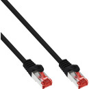 InLine® Patch Cable S/FTP PiMF Cat.6 250MHz PVC CCA black 1.5m