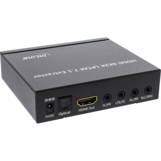 InLine® Extractor HDMI to RCA Audio Toslink Audio and HDMI