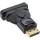 InLine® DisplayPort Adapter DisplayPort male to DVI-D 24+1 female black
