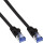 InLine® Flat Patch Cable U/FTP Cat.6A black 1.5m