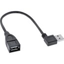 InLine® Smart USB 2.0 Verlängerung gewinkelt,...