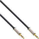 InLine® Slim Audio Cable 3.5mm male to male Stereo 2m