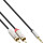 InLine® Slim Audio Cable 3.5mm male to 2x RCA male 1m