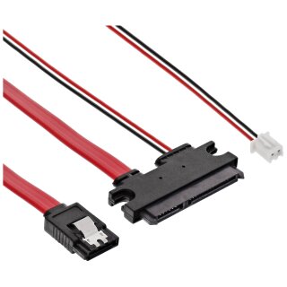 InLine® SATA Cable for Banana PI with Data and Power Connector 0.35m
