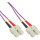 InLine® Fiber Optical Duplex Cable SC/SC 50/125µm OM4 0.5m