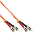 InLine® Fiber Optical Duplex Cable ST/ST 50/125µm OM2 25m