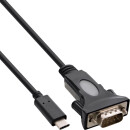 InLine® USB-C zu Seriell Adapterkabel, USB-C Stecker...