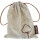 10pcs. InLine® Universal hemp bag, 240x200mm