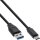 InLine® USB 3.2 Cable, Type C male to A male, black, 2m