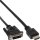 InLine® HDMI-DVI Cable HDMI male to DVI male 18+1 black 0.5m