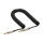InLine® Slim Audio Spiral Cable 3.5mm male to male 4-pin Stereo 1m