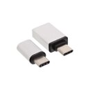 InLine® USB Type-C Adapter-Set, Type C male to Micro-USB female or USB3.0 A female