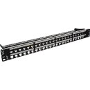 InLine® Blank Patch Panel 19" for 48 Port RJ45...