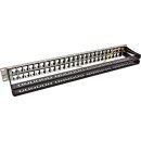 InLine® Blank Patch Panel 19" for 48 Port RJ45...