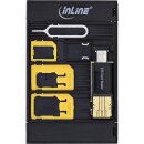 InLine® SIM-BOX Sim Card Adapter & Supply Case...