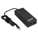 InLine® Power Supply Notebook Adapter 90W USB 100-240V black incl. 8 tips