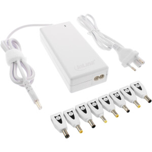 InLine® Power Supply Notebook Adapter 90W USB 100 -...