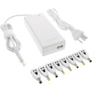 InLine® Power Supply Notebook Adapter 90W USB 100 -...