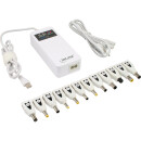 InLine® Power Supply Notebook Adapter 90W USB...