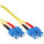 InLine¨ Fiber optical duplex cable, SC/SC, 9/125µm, OS2, 5m