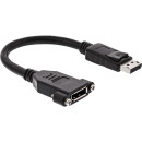 InLine® DisplayPort male to female with flange cable...