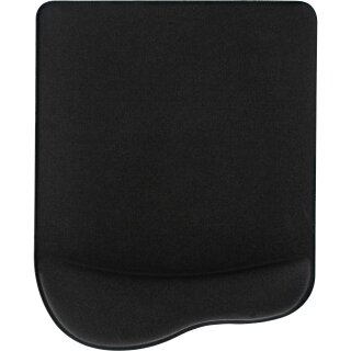 InLine® Maus-Pad, schwarz, mit Gel Handballenauflage, 235x185x25mm