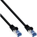 InLine® Patch cable, Cat.6A, S/FTP, PE outdoor, black, 10m