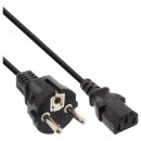 InLine® Power cable, Schutzkontakt straight to 3pin...